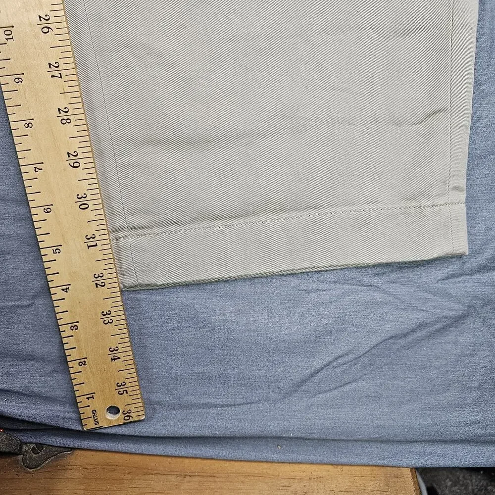 NWT Nautica Flat Front Classic Fit Deck Pants Chino Men's 40W x 34L